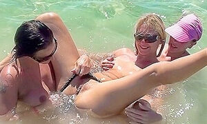 Egypt Porn With Hot Bikini Girls: Day 4 - Girl On Girl Sex On The Beach