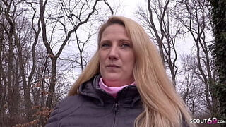 German Scout - Curvy Bbw Milf Sabrina Pickup And Rough Street Casting Fuck In Berlin