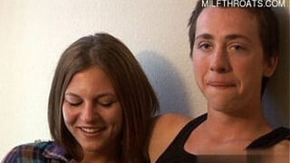 Horny Slut Surprise Cum In Mouth