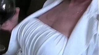 Slut Stepmom Swallows Cum