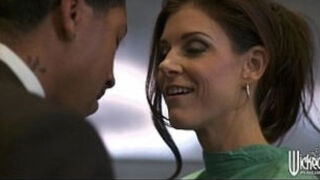 Hot Brunette Doctor India Summer Sucks And Fucks Big-dick At Work