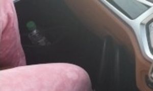 Horny Step Son Hand Slip Under Step Mom Panties In The Car Touching Her Pussy Until She Scream
