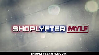 Gorgeous Milf Thief Sunny Lane Was Caught Hiding Something In Her Undies And Got Fucked And Interrogated By A Horny Cop&period;