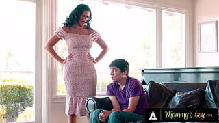 Mommy's Boy - Annoyed Milf Penny Barber Disciplines Misbehaving Stepson - All Parts