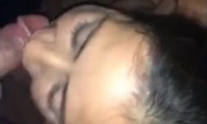 amateur , big cock , big tits , blowjob , cheating , cum in mouth , wife , 