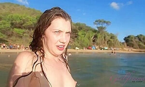 Elena Koshka In Elena Explores The Island And Has A Wild Time At A Nude Beach