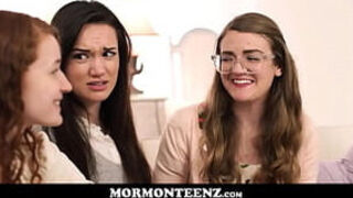 Four Mormon Teen Wives Orgasm Together After Prayer