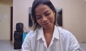 My Curvy Busty Plump-assed Brazilian Wife Didn't Let Me Watch Tv 'cause She Needed My Dick Badly