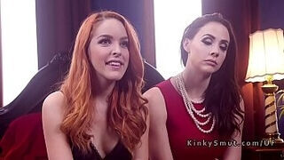 Redhead Brat And Busty Anal Punished