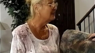 Horny Granny Riding Her Big Son In Law