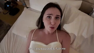 Stepson Couldn't Resist His Hot Stepmom In A Hotel Room