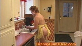 Granny Slut Fucked In Her Kitchen By Bbc