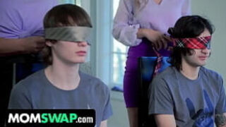 Stepmoms With Big Tits Kenzie Love & Alexis Malone Make Their Boys Creampie Them - Momswap