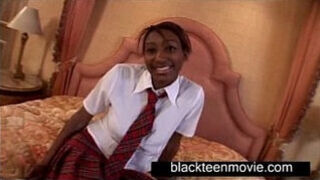 Busty Black Teen Fucking Hot Student Video