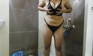 babe , bathroom , big ass , big tits , bikini , brunette , homemade , indian , mature , mom , shower , wife , 