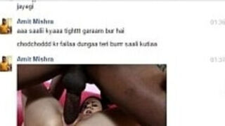 Real Desi Indian Bhabhi Jeevika Sharma Gets Seduced And Rough Fucked On Facebook Chat