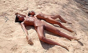 A Day On The Beach With Hiromi And Chloe