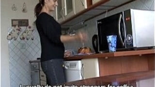 Czech Milf Gets Paid For Public Sex