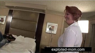 Old Housewife Fucking Her Black Lover In Interracial Video