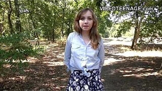 Shy Teen Does Her First Porn Casting