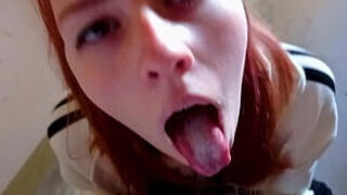 Fucked Me In The Stairwell While Parents Are At Home - Swallowed Sperm - Pov