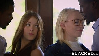 Blacked Redhead Kimberly Brix First Interracial Threesome