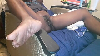 Nice Hairy Pussy Just Waiting To Get Fucked