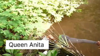 Somewhere In Africa A Slay House Wife Who Almost Fucked With Everybody In A Tenanment Yard Inside Local Bathroom