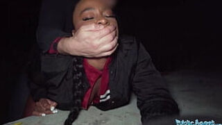 Public Agent - French Ebony Babe Loved Getting Fucked During Hard Sex