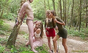 Cfnm Foursome In The Forest