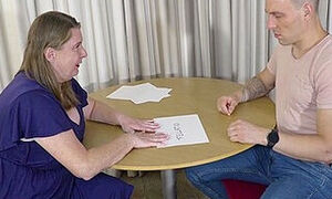 Enlgish Lesson Finished With Creampie
