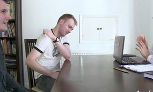 'sexy Threesome In The Office, Sucking And Licking Pussy And Nipples.'