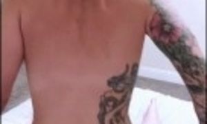 Sexy Tattooed Milf Lets Him Fuck Her Ass And Pussy
