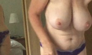 big tits , gorgeous , hidden , mature , milf , mom , natural , voyeur , wife , 