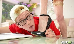 Student 18+ Gets Disciplined By Granny