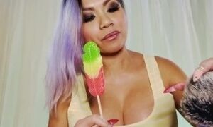 Asmr Lollipop Sucking And Licking