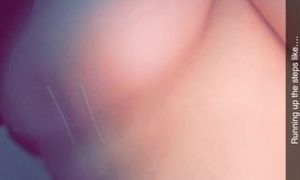 Tits Bouncing While Riding On Cock
