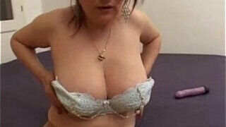 Busty Redhead Granny Gets Fucked