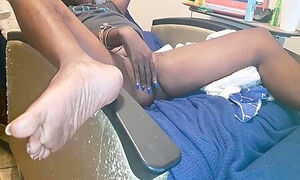 Worship The Hairy Pussy Ebony Milf Amateur Vagina