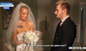 The Luxury Bride Is Left Alone With The Photographer And Cheats On Her Groom