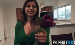 A Sex-craving Property Agent Has Her Tight Pussy Satisfied With Passion