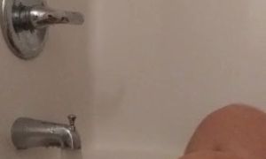 'babygirl Gets Horny In The Tub Masturbates With Water'