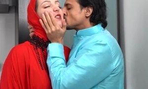 'hijabi Muslim Wife Of An Old Man Gets Fucked By Another Man'