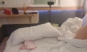 Riding And Sucking His Cock All Night In The Hotel Until He Cream Pied Me