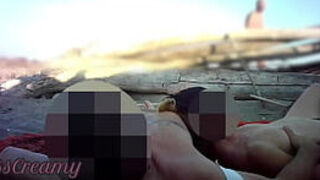 French Teacher Handjob Amateur On Nude Beach Public To Stranger With Cumshot - Misscreamy