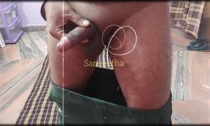 Sangeetha Cumshot With Dirty Telugu Audio