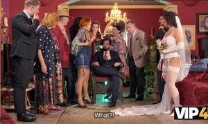 Forbidden Ritual: Bride's Dark Initiation In The Mansion