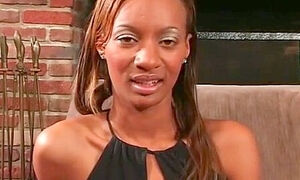 Ebony Teen 18+ Slut Gets Her Hairy Pussy Fucked With Big Black Cock