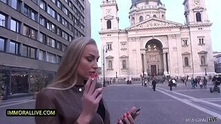 Crafty Guy Gives Curvy Milf A Creampie - Funny British Guy Bangs Phat Ass & Huge Tits Kayla Green