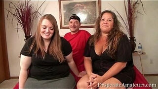 Casting Desperate Amateurs Gopro BTS Footage BBW Threesome MILF Big Tits Monry M